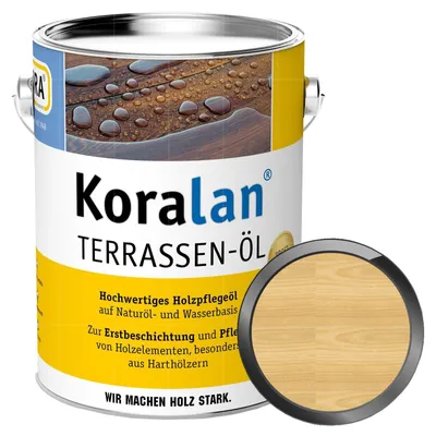 Produktbild von KORA Koralan Terrassenöl  2.5 Liter Natur