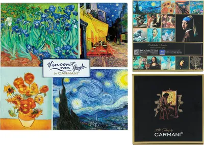 Immagine prodotto di Sottobicchieri - V. van Gogh, Collage (CARMANI)