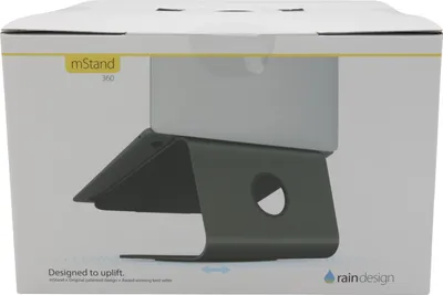 Obrázek produktu pro Rain Design mStand360, Stojan pro laptop, Černá, 30,5 cm (12"), 38,1 cm (15"), 38,1 cm (15"), 360°