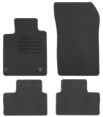 Produktbild von Fußmatten-Set für Nissan Juke 2 Automatik 01/2020-, 4-teilig, Schwarz