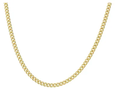 Produktbild von Kette Gold 585 Panzer diamantiert JL48-05-0025 JuwelmaLux 60 cm