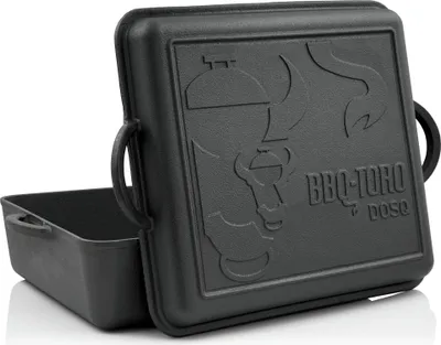 Produktbild von BBQ-Toro Dutch Oven Pan, 10,5 Liter, Gusseisen Kochtopf, Gusstopf
