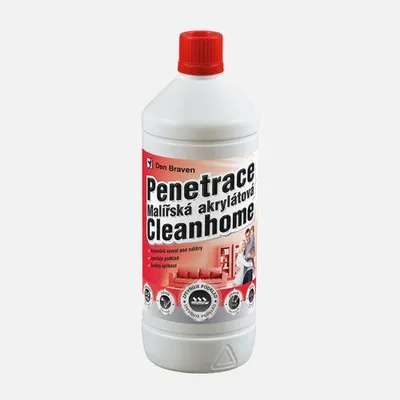 Image de Den Braven Den Braven - Apprêt acrylique pour peinture, bouteille, 1 litre, blanc laiteux