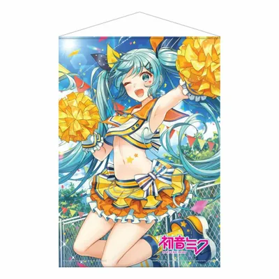 Image de Hatsune Miku Wallscroll Cheerleader w Letniej Scenerii 50 x 70 cm