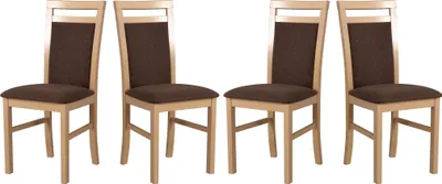 Zdjęcie produktu dla Esszimmerstuhl - Zestaw 4x MILANO 5 sonoma, soro 28