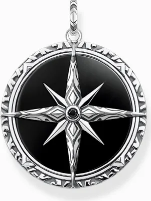 Produktbild von THOMAS SABO Anhänger "Amulett Elemente der Natur" Silber PE9