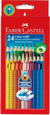 Produktbild von Faber-Castell Buntstift Colour Grip 24er Etui