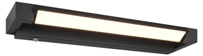Obrázek produktu pro TRIO 284770132 FABRIZIO nástenné svietidlo nad zrkadlo š420mm SMD LED 9W/1000lm 2300+3000+4000K IP44 ?ierna matná
