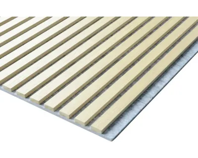 Obrázok produktu pre Akustický panel 19x572x 2400 mm dub prírodný fóliovaný