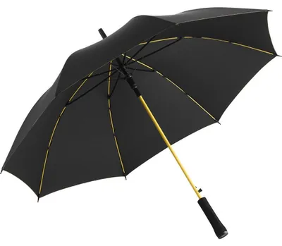 Immagine prodotto di Fare - Ombrello "Colourline" LT4571 (taglia unica) (nero/giallo)