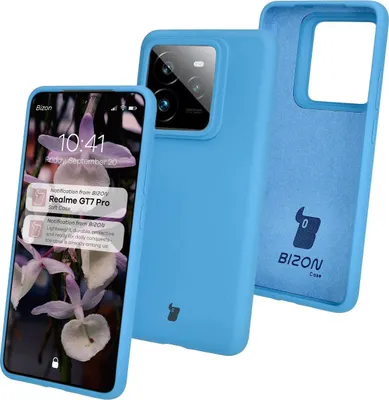 Produktbild von Bizon Soft Case Realme GT 7 Pro blau