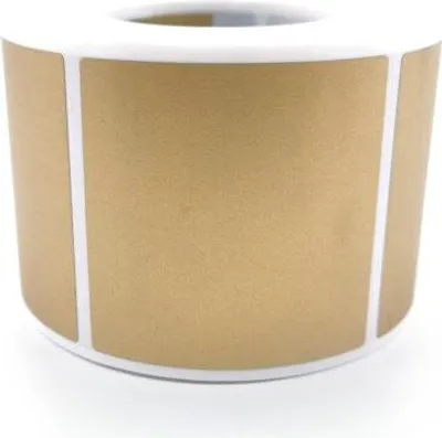 Produktbild von Rubbelaufkleber QUADRATISCH 50x50mm GOLD x10
