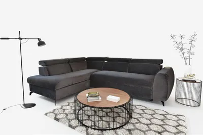 Immagine prodotto di Divano angolare divano zona giorno Divano a L di design divano angolare divano in tessuto divano in tessuto