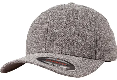 Produktbild von FLEXFIT 6355 | Flexfit Melange Cap - Farbe: Dark Heather Grey - Größe: L/XL