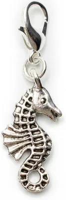 Produktbild von Seepferdchen Charm Miniblings Zipper Pull Anhänger Fisch Meer Sommer Seepferd