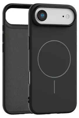 Produktbild von Magnetische Hülle für iPhone 17 Air – kompatibel mit MagSafe – stoßfest, Schwarz