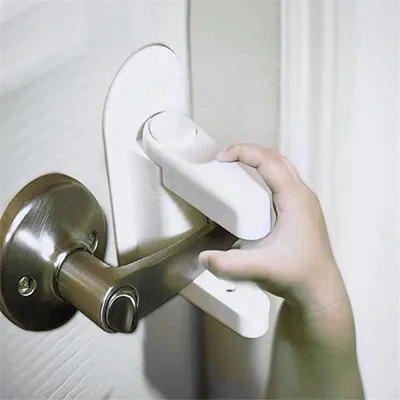 Produktbild von Verriegelungsvorrichtung / Kindersicherung für Griffe / Fenster / Türen
