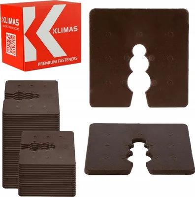 Produktbild von Kunststoffabstandshalter 2mm 50Stk Schraubbar