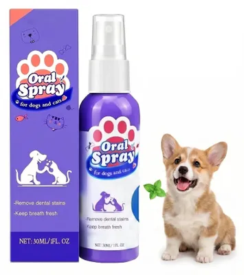 Image de Spray d'hygiène bucco-dentaire naturel pour chiens et chats