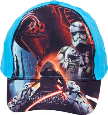 Image de Casquette garçon Star Wars The Force Awakens Bleue Taille 54