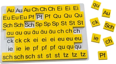Produktbild von Betzold Buchstaben-Ergänzungssatz zur Lese-Magnetbox, Buchstabenset für Lese-Rechtschreib-Schwäche