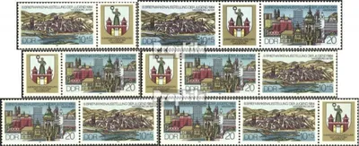Produktbild von Briefmarken DDR 1984 Mi WZd608-WZd613 (kompl.Ausg.) postfrisch Briefmarkenausst.
