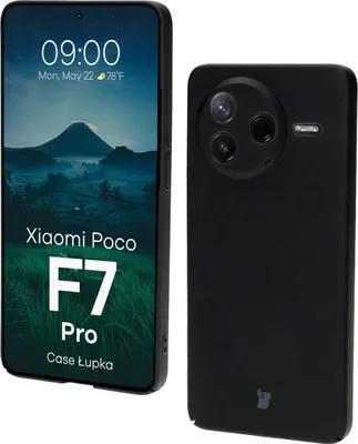 Produktbild von Handyhülle für Xiaomi Poco F7 Pro, Bizon Case Lupka, Schwarz