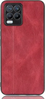 Produktbild von Mobigear Stitch  Realme 8 Pro Hülle Backcover - Rot