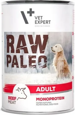 Obrázek produktu pro Mokré krmivo VETEXPERT Adult monoprotein hovězí a telecí 400 g
