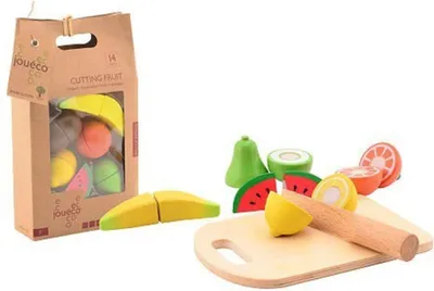 Obrázok produktu pre Drevené krájanie ovocia 14ks 36m+