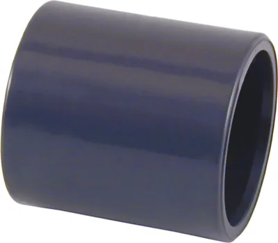 Produktbild von PVC doppelte Klebemuffe D 50 mm