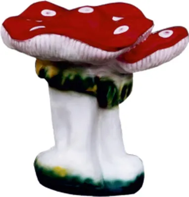 Produktbild von Garten Pilz Außen Figur Statue Skulptur Figuren Skulpturen Dekoration Deko 8859