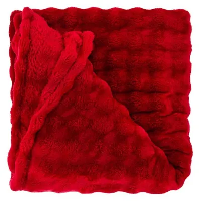 Produktbild von Wohndecke Tina - Rot - 150x200cm