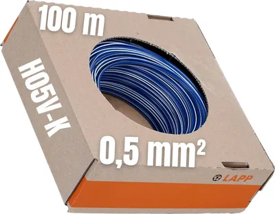 Immagine prodotto di 100 metri H05V-K 1x0,5 DBUWH 4510921 - Cavo di alimentazione < 1kV, installazione fissa 4510921 R100