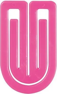 Produktbild von Büroklammern King Klips 27mm VE=1000 Stück pink