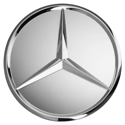 Produktbild von Mercedes-Benz Radnabendeckel Mercedes Stern chrom, einzeln