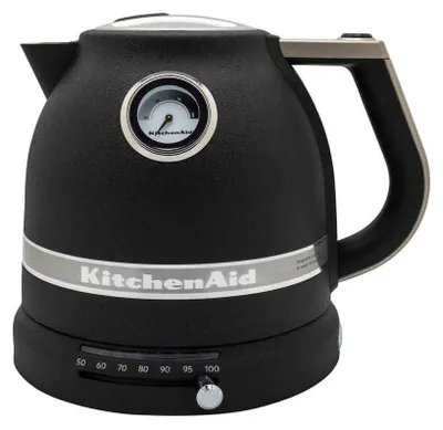 Produktbild von KitchenAid 5KEK1522EBK, 1,5 l, 2400 W, Schwarz, Aluminium, Edelstahl, Regelbare Temperatur, Wasserstandsanzeige