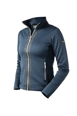 Produktbild von Equestrian Stockholm Fleece Jacket Navy Silver L