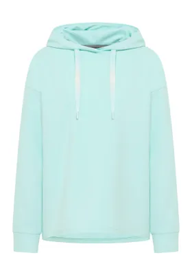 Produktbild von Elbsand Damen Hoodie ELA – Hellblau – Loose Fit Kapuzenpullover – Gr. M