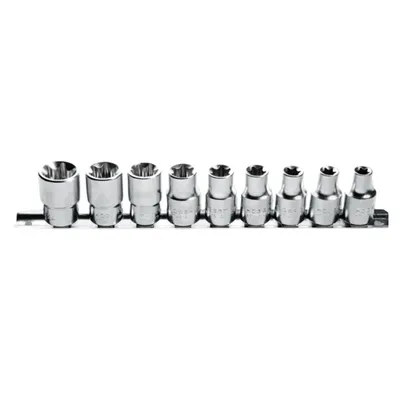 Obrázek produktu pro Högert sada nástrčných hlavic šestihranných 1/2", CrV50BV30, 9 ks.