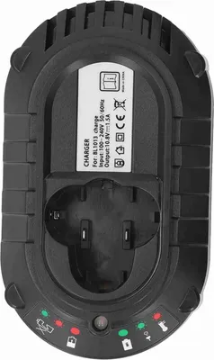 Zdjęcie produktu dla Ładowarka do baterii litowych 100-240V Ładowarka PC ABS do BL1013 i BL1014 Wtyczka EU