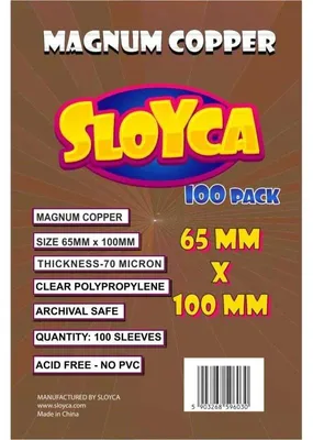 Image de Magnum Cuivre 65x100mm (100pcs) SLOYCA