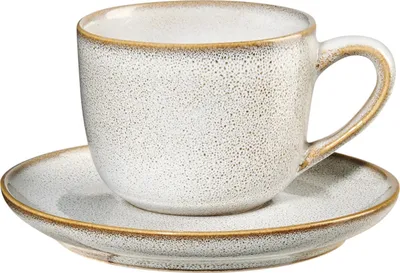 Produktbild von ASA Selection Espressotasse mit Untertasse Saisons sand 90ml 1 Stück