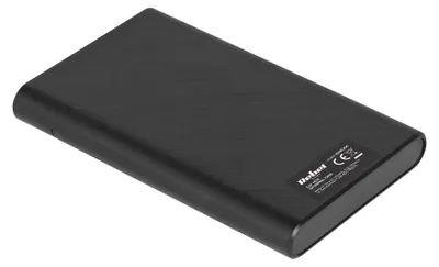 Zdjęcie produktu dla Obudowa zewnętrzna na dysk twardy 2,5", USB-C 3.1, 2 TB, 125x80x15mm, zestaw z kablem USB-C USB-A