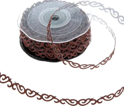 Produktbild von Selbstklebende Minibordüre - Braun - 10 mm - ca. 9,1 m - 94514 10-R 55