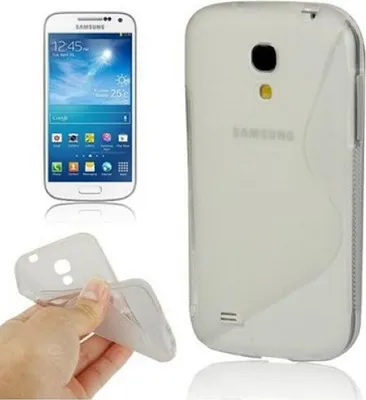 Produktbild von Schutzhülle S - Curve TPU Case für Handy Samsung Galaxy S4 mini i9190 Transparent