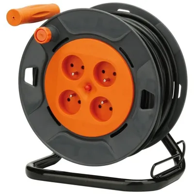 Produktbild von ZENITECH DIY Rolle - 4 Buchsen 16A - 3G1,5mm² - 25m