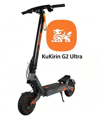 Immagine prodotto di Monopattino elettrico G2 Ultra off‑road a doppio motore, batteria 48V 18Ah, pneumatici fuoristrada senza camera da 10 pollici, IPX4,120kg