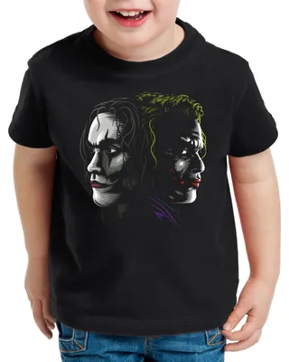 Produktbild von style3 Crow Joker T-Shirt für Kinder