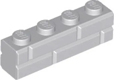 Produktbild von 250 Stück LEGO, Teile Nr. 15533 in Hellgrau (Light Bluish Gray)